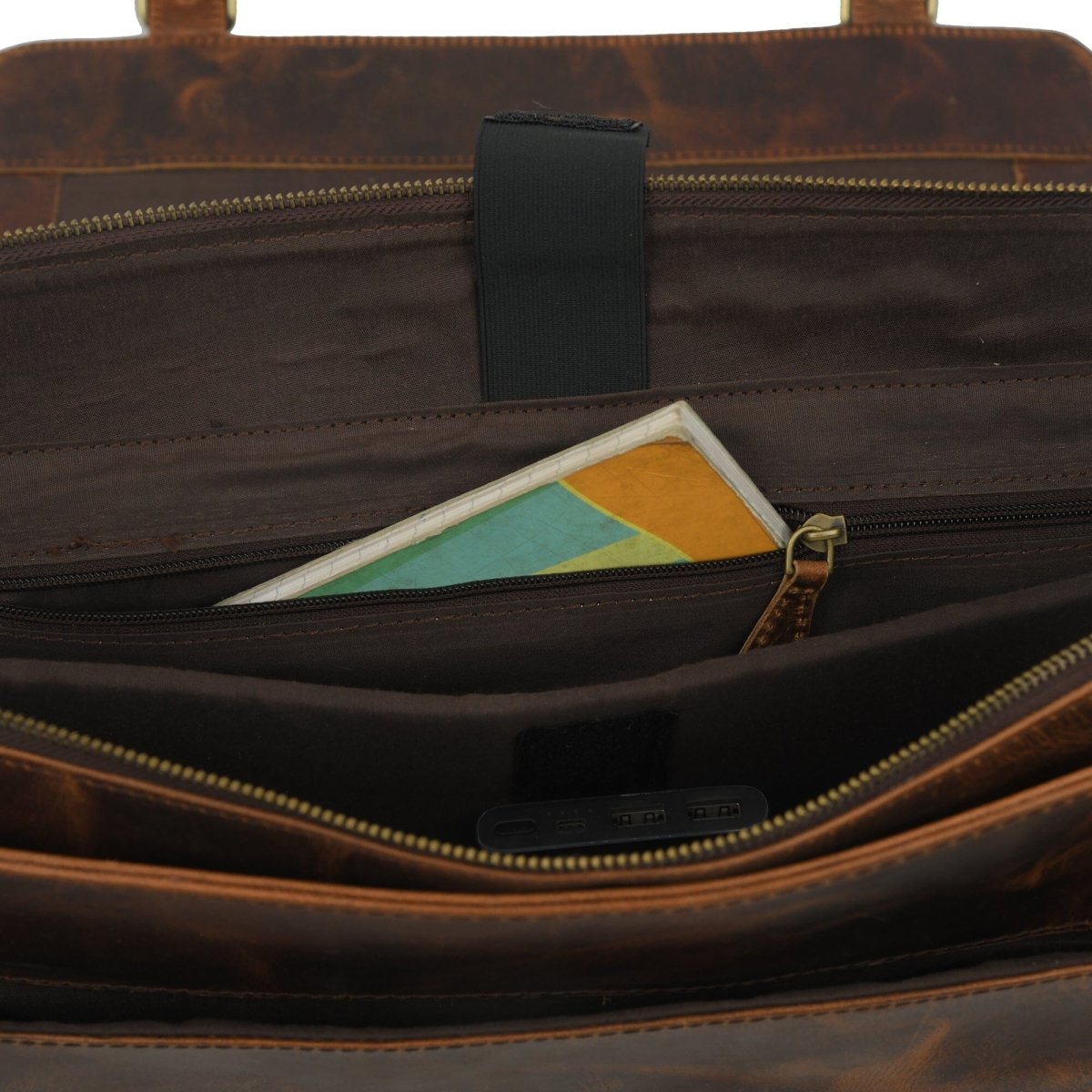 Unique Personalized Dakota Rugged Briefcase Messenger Customized Gifts for Men by Groovy Guy