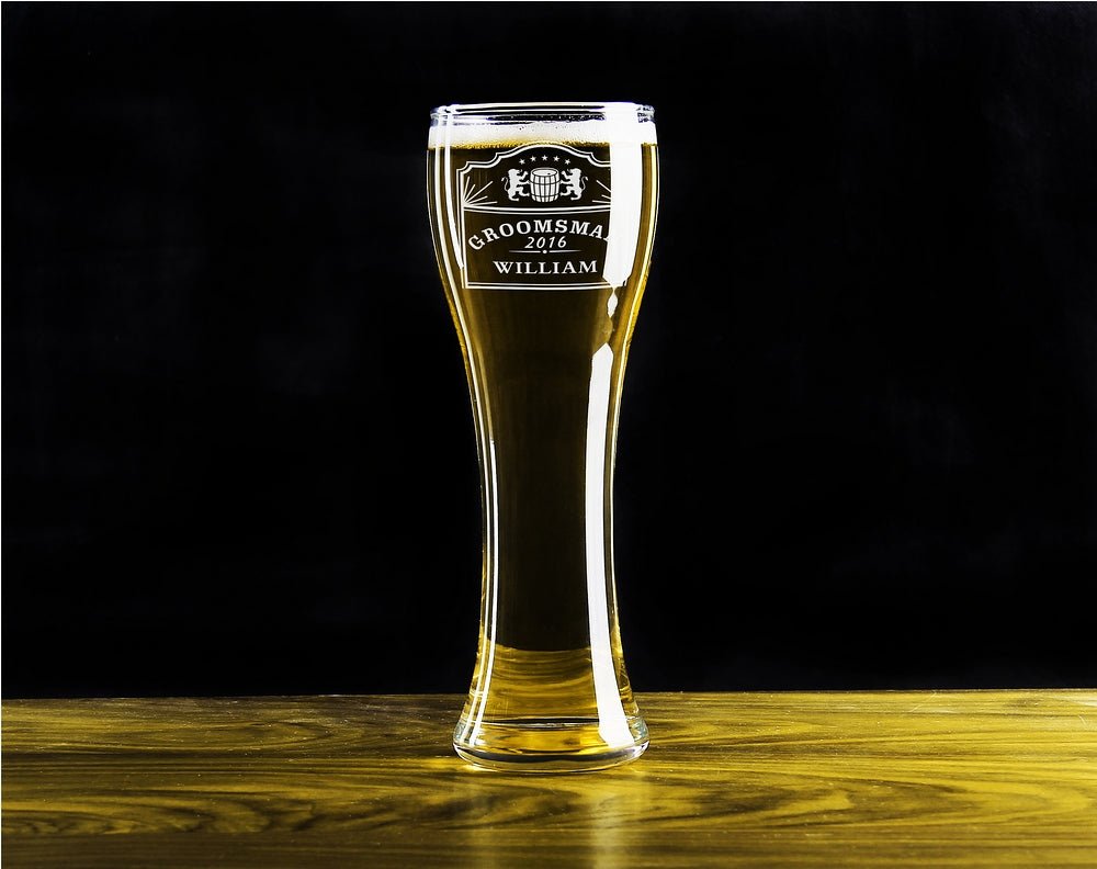 Unique Personalized Pilsner Pal Customized Bar Gifts for Men by Groovy Guy