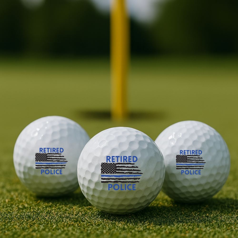 Retired Police Golf Balls