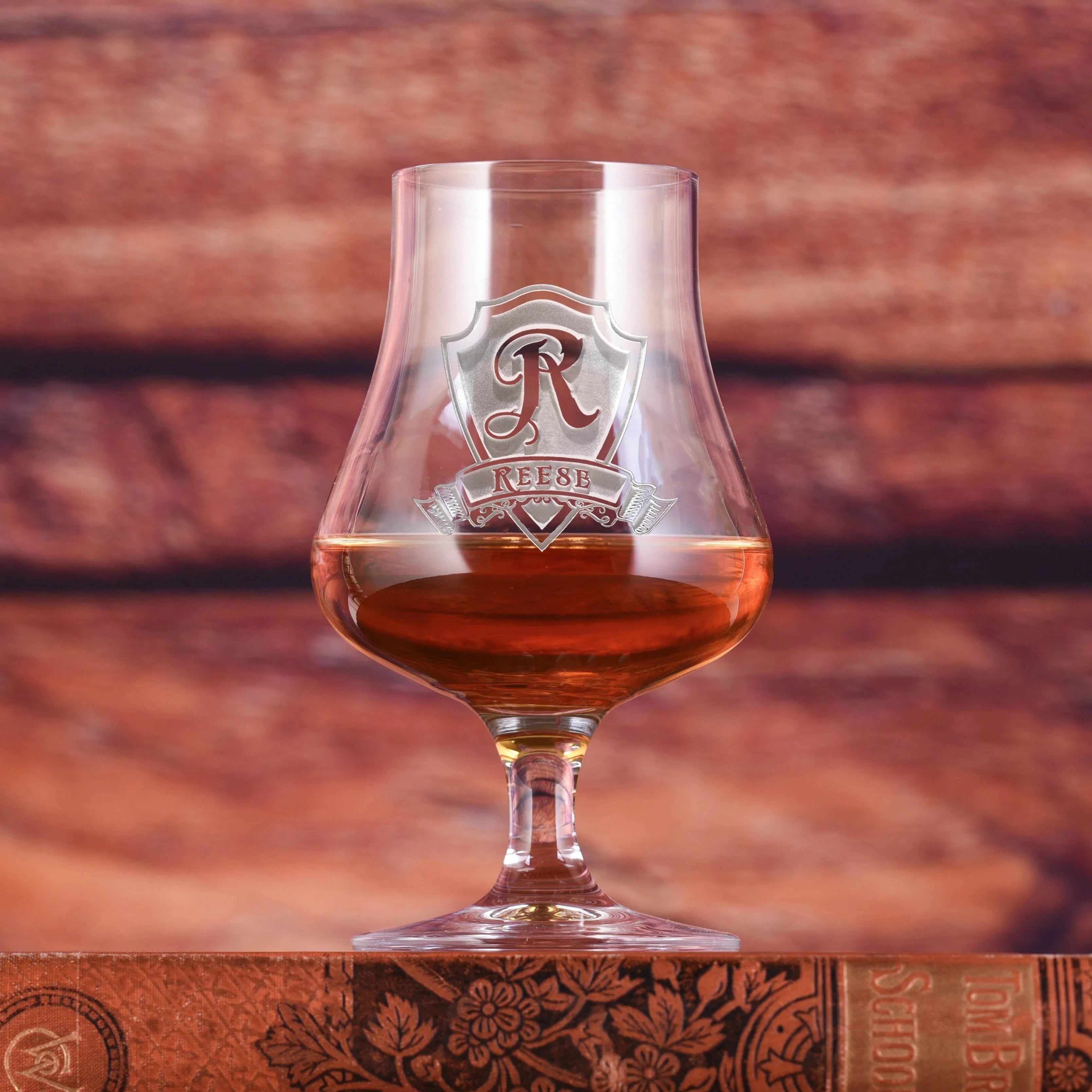 Nose Master Personalized Whiskey Nosing Glass | Engraved Tasting Snifter