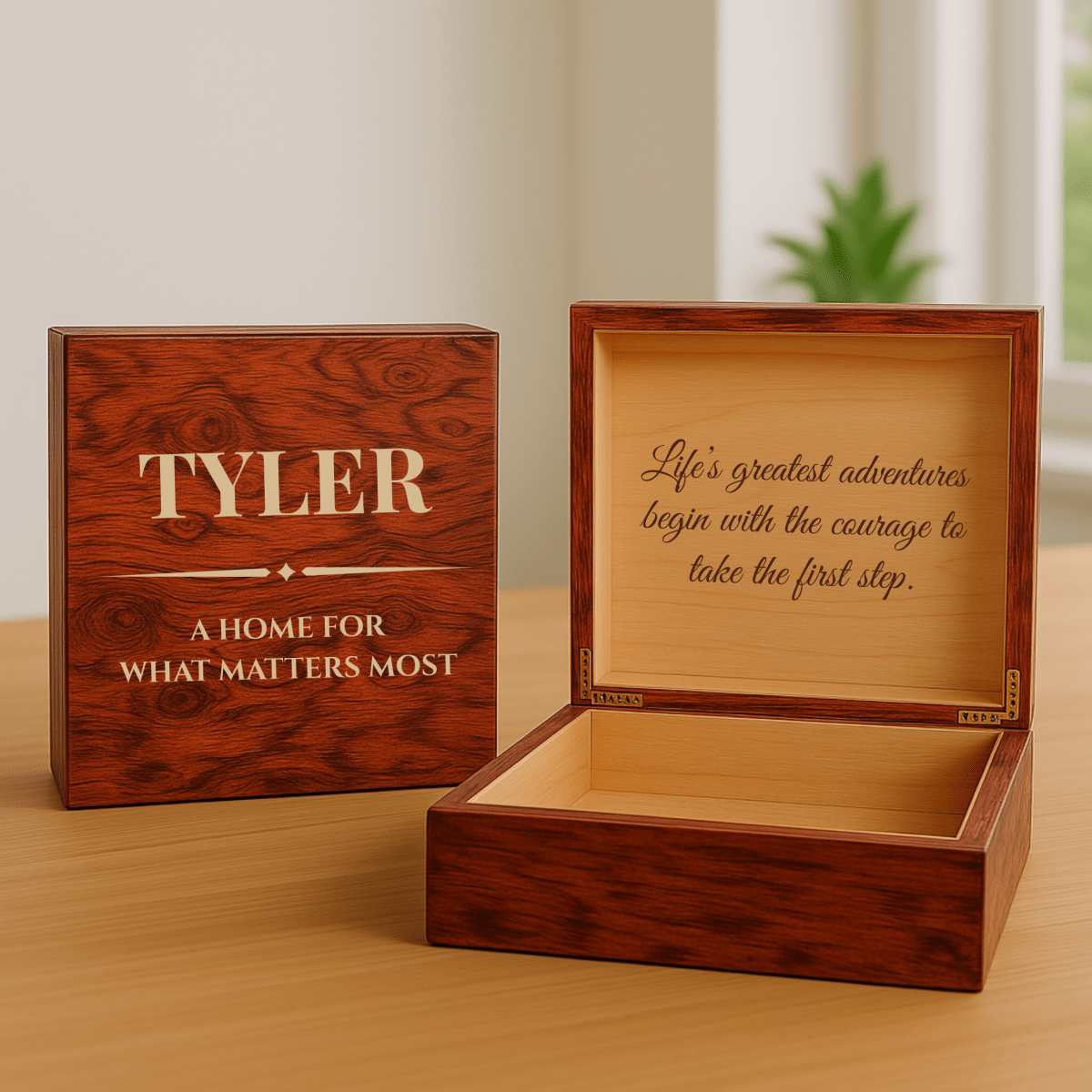 Unique Personalized Gentleman's Timeless Keepsake Box Customized Gifts for Men by Groovy Guy