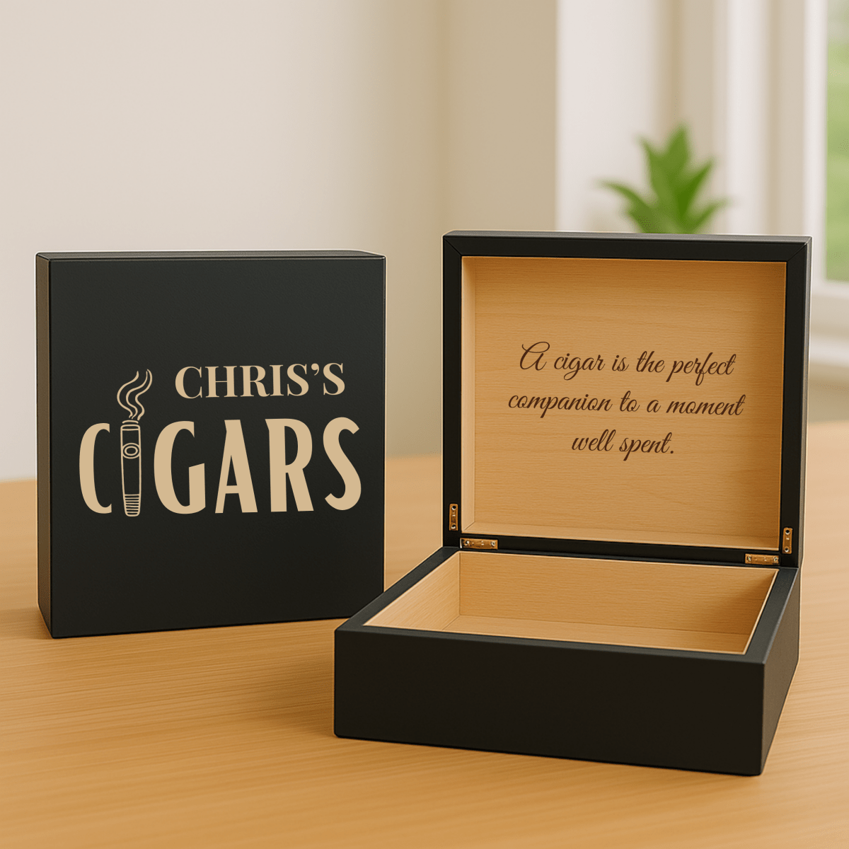 Unique Personalized The Legacy Cigar Box Customized Gifts for Men by Groovy Guy