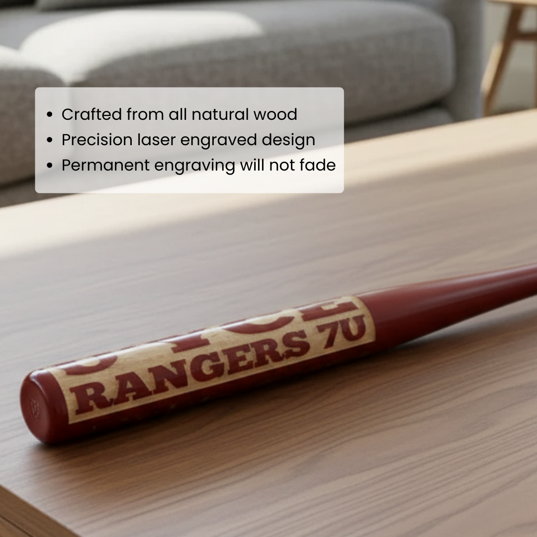 Custom Engraved Baseball Bat