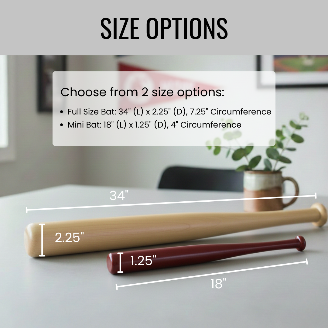 Custom Engraved Baseball Bat