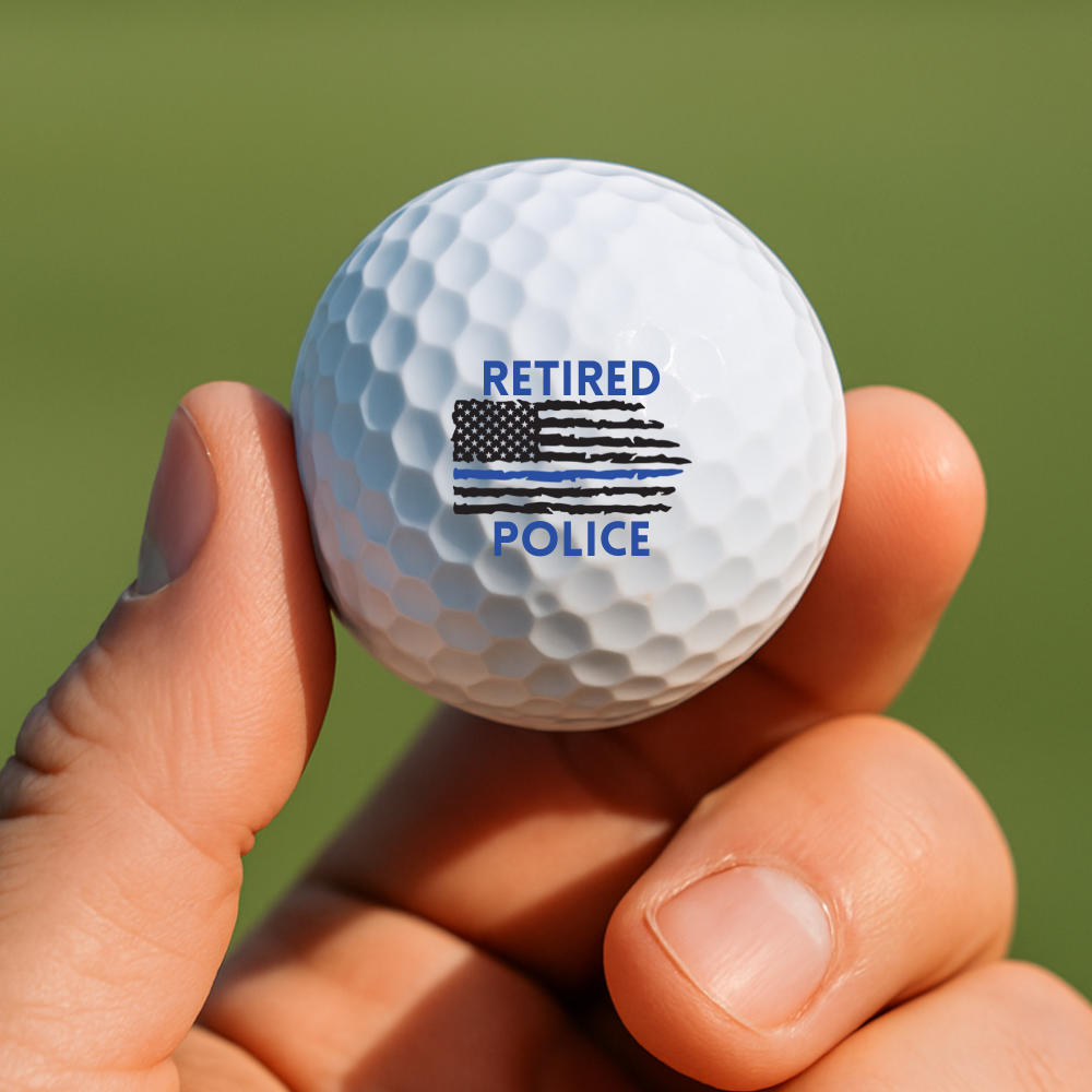 Retired Police Golf Balls