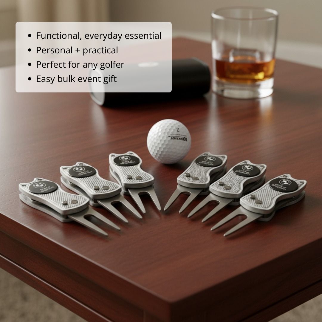 Premium Custom Golf Divot Tool with Ball Marker