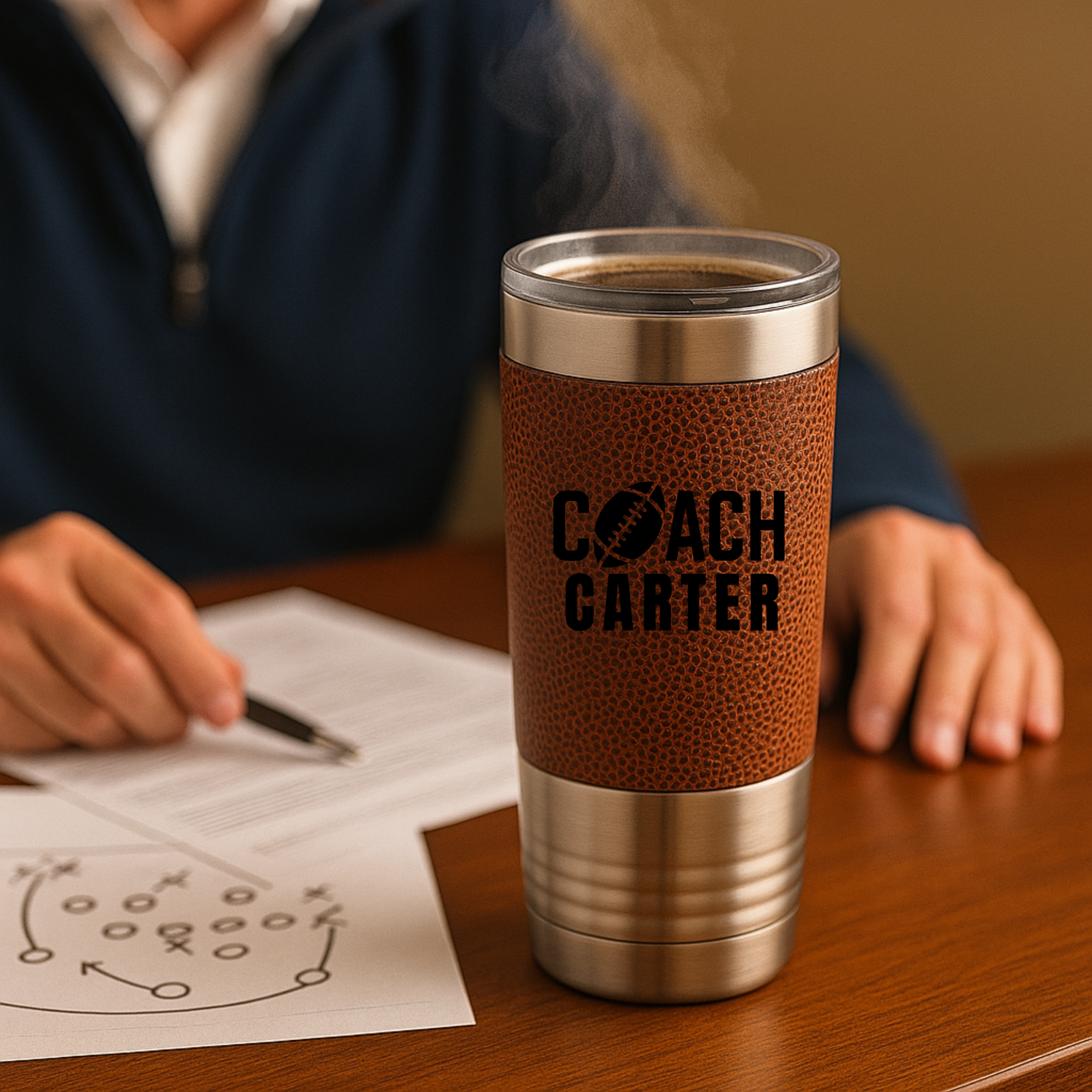 Football Coach Tumbler