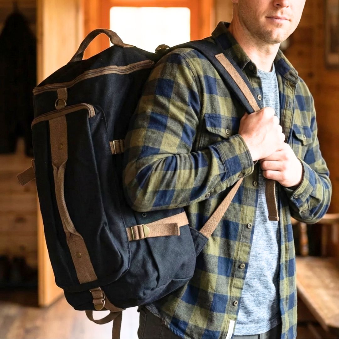 Personalized Canvas Travel Backpack