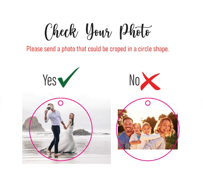 Unique Personalized Our First Christmas Ornament Customized Holiday Ornaments Gifts for Men by Groovy Guy