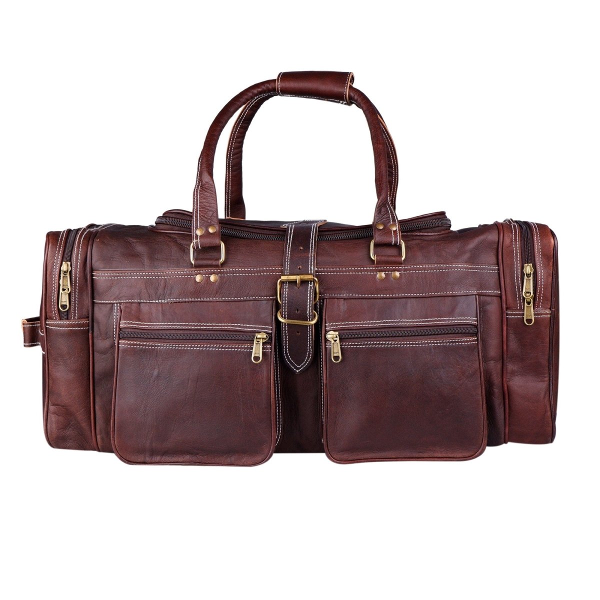 Unique Personalized Baxter Vintage Duffel Customized Duffel Bags Gifts for Men by Groovy Guy