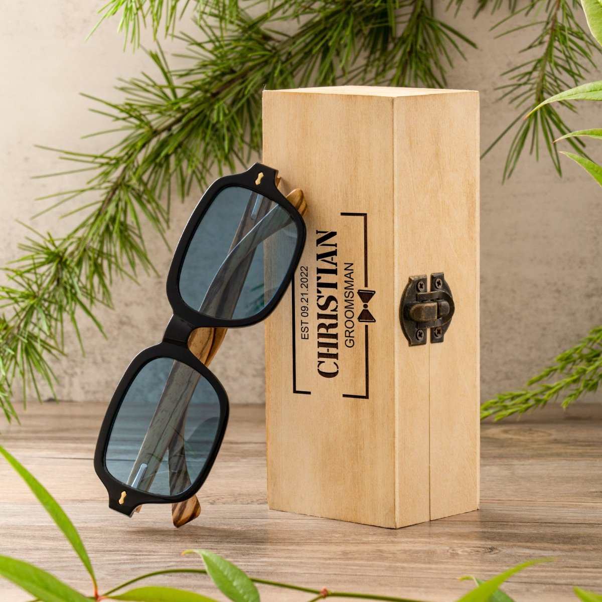Unique Personalized Ray - Blockers Customized Sunglasses Gifts for Men by Groovy Guy