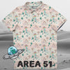 Area 51 Front Nine | Watercolor/Desert Golf Polo for Men