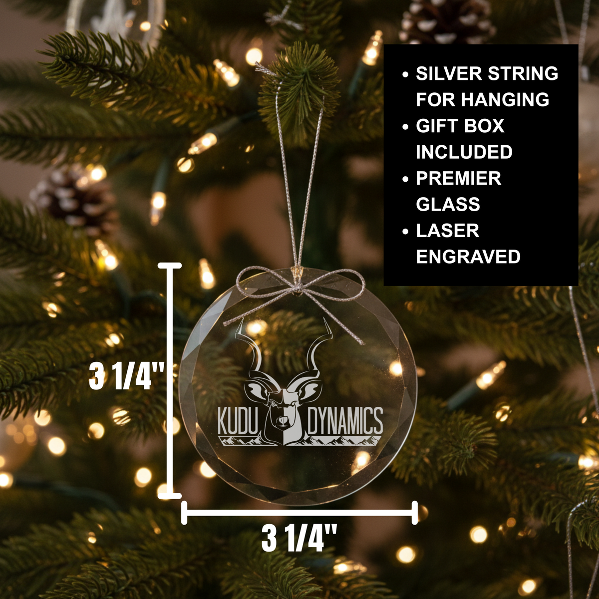 Custom Logo Ornament