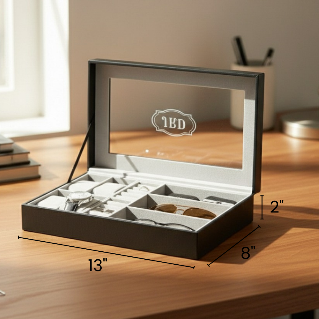 Personalized Men's Organizer Box