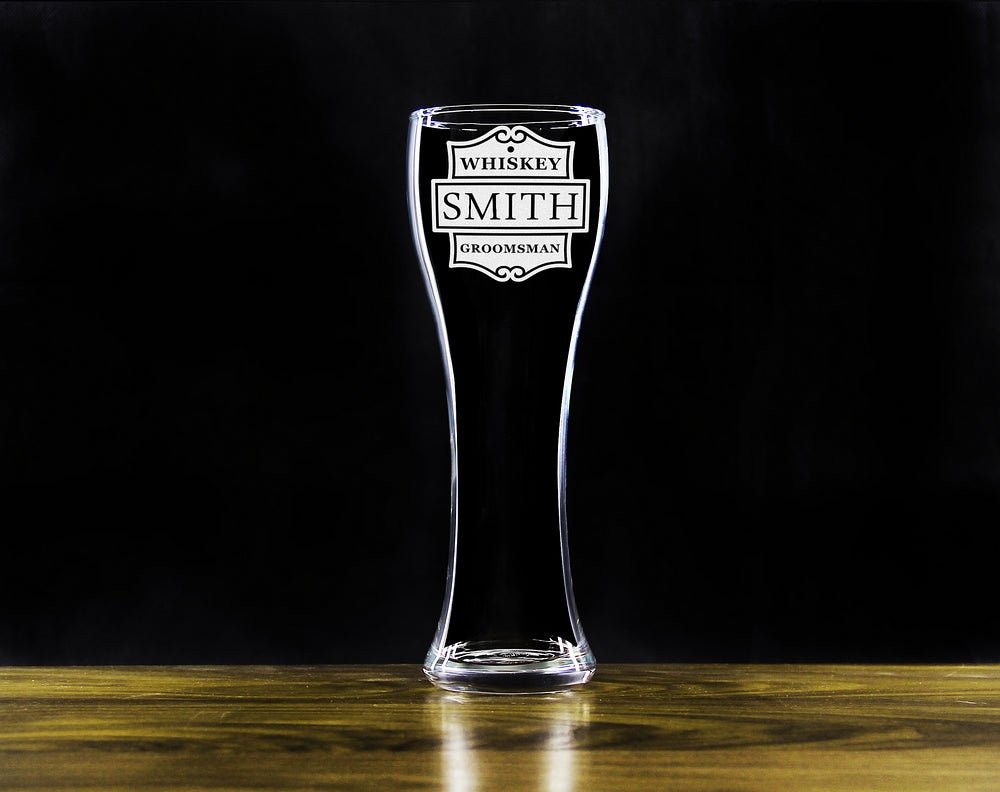 Unique Personalized Pilsner Pal Customized Bar Gifts for Men by Groovy Guy