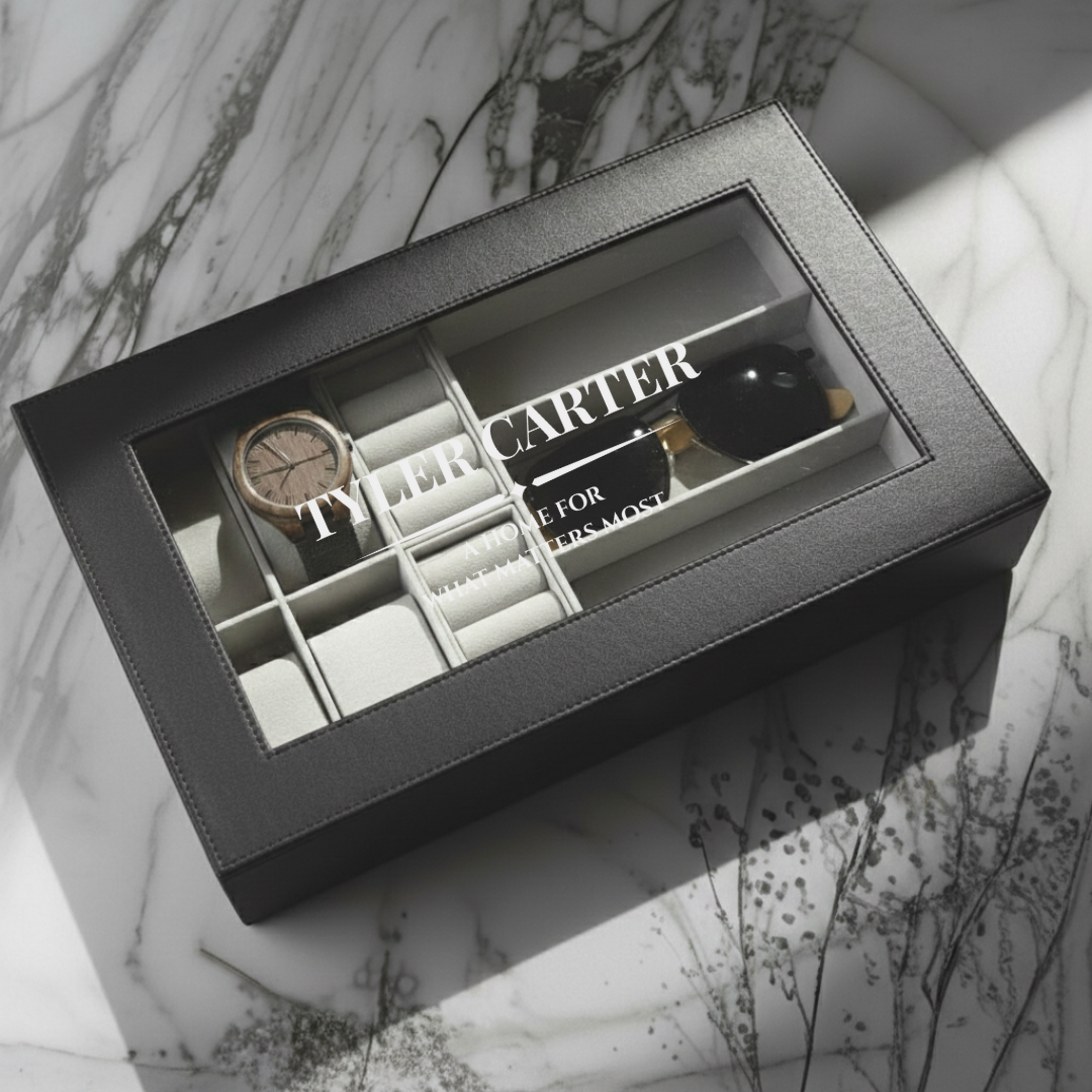 Personalized Men's Organizer Box