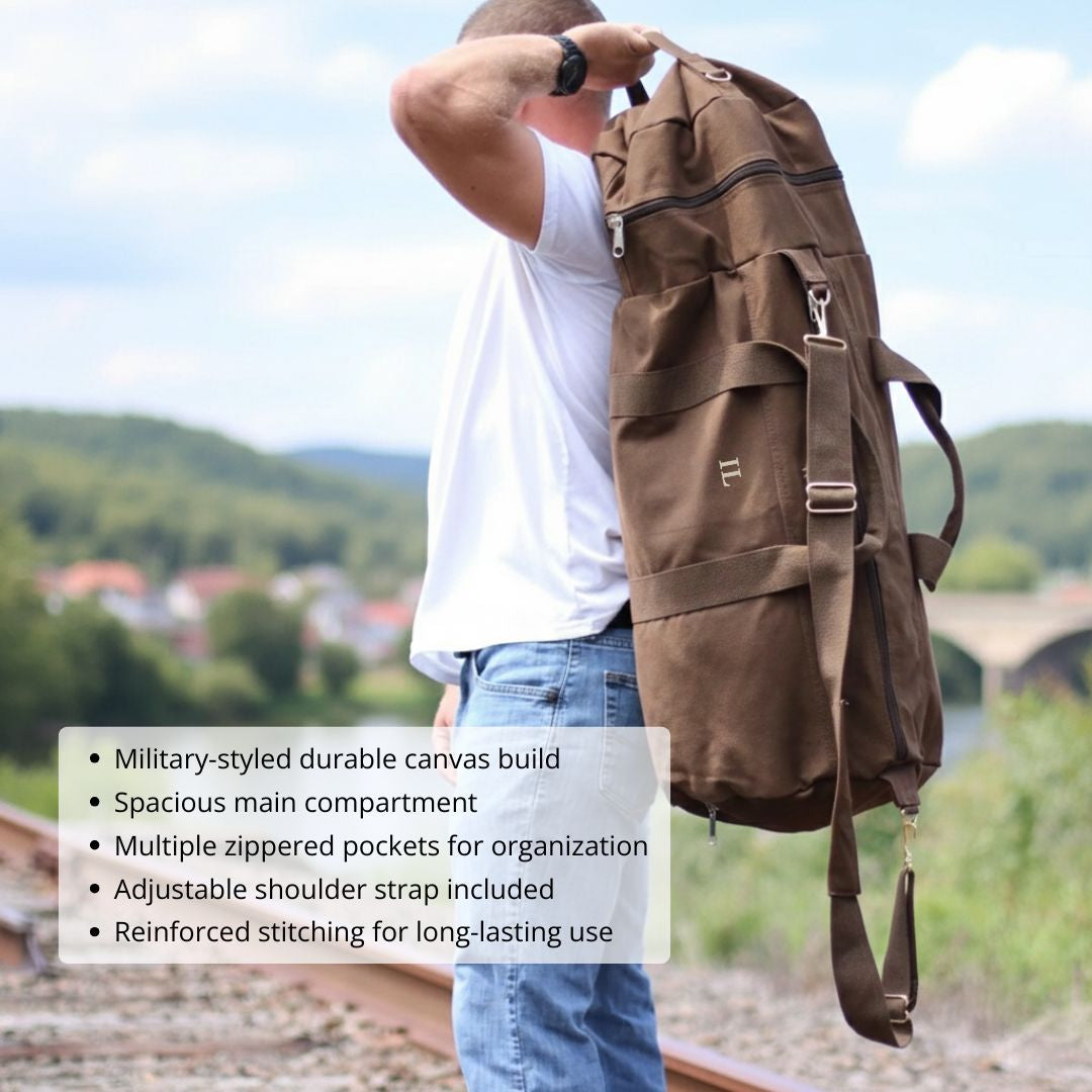 Combat Personalized Duffle Bag