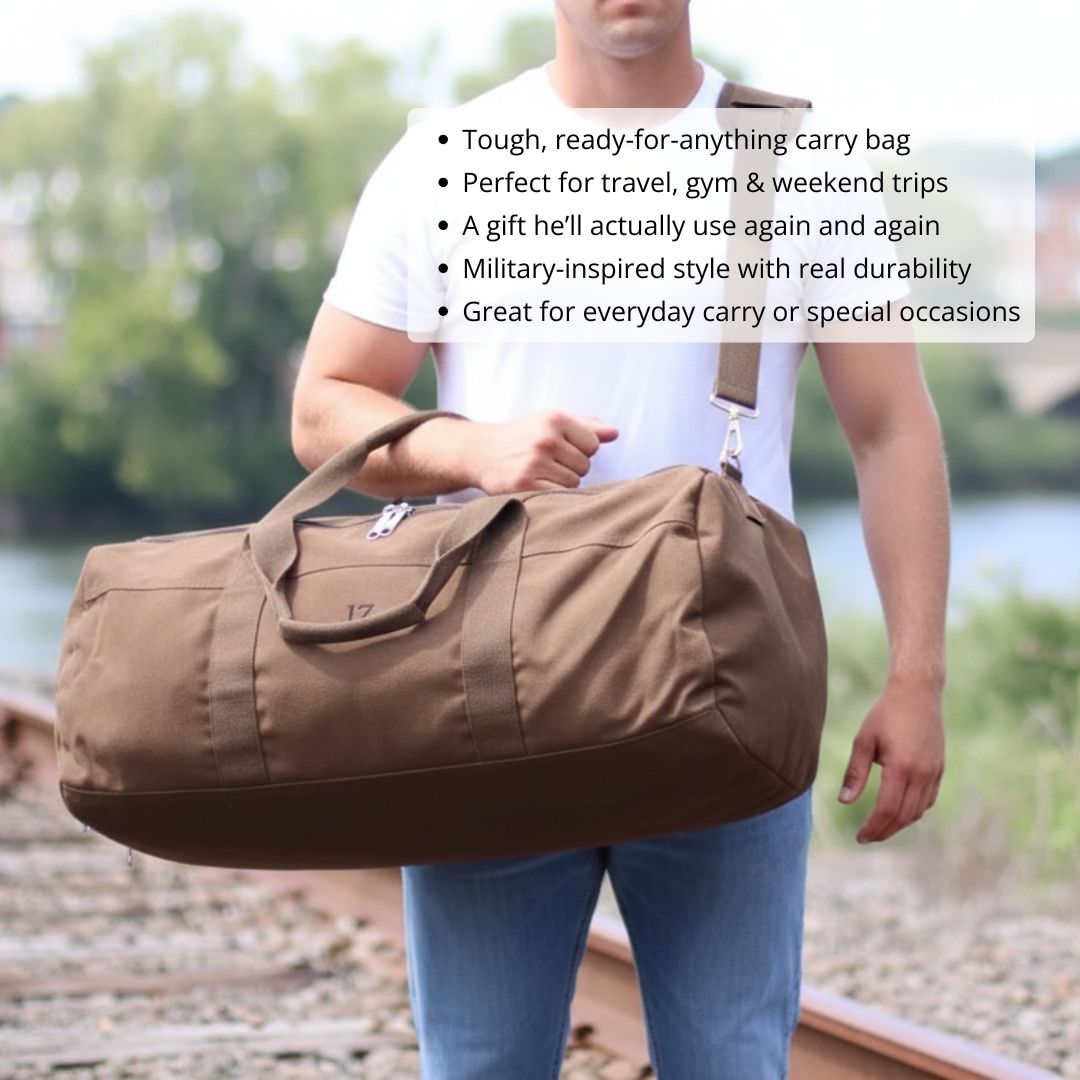 Combat Personalized Duffle Bag