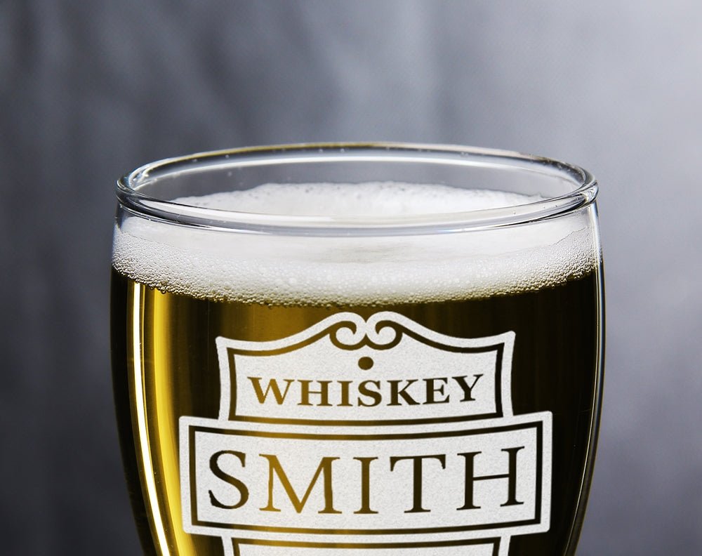 Unique Personalized Pilsner Pal Customized Bar Gifts for Men by Groovy Guy