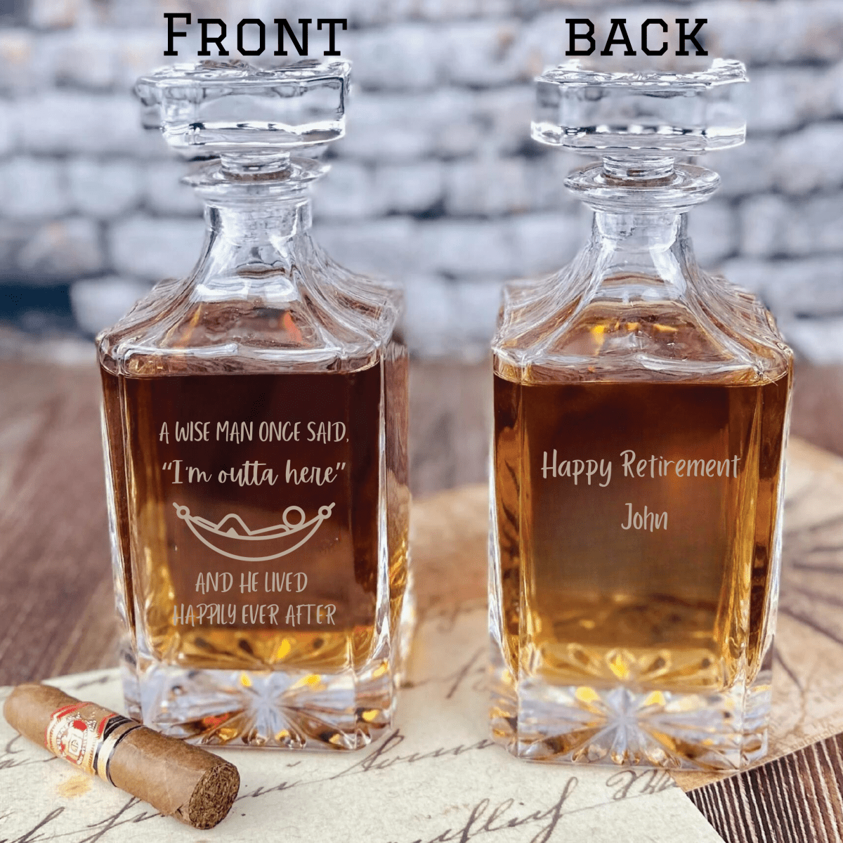 Unique Personalized Cruising Into Retirement Customized Retirement Gifts for Men by Groovy Guy