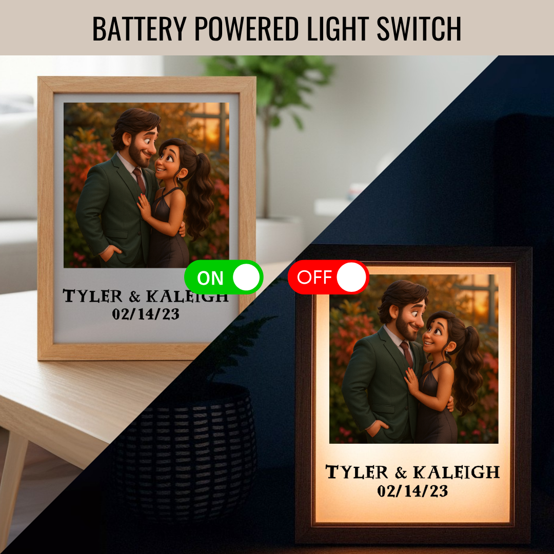 Animated Light-Up Picture Frame