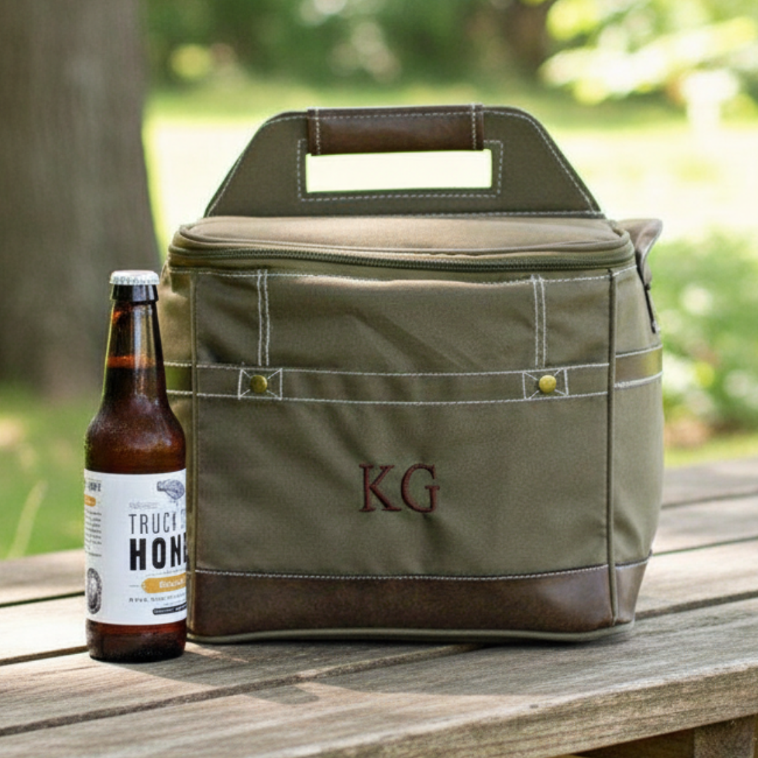 Unique Personalized Monogrammed Combat Cooler Customized Groomsmen Gifts Gifts for Men by Groovy Guy