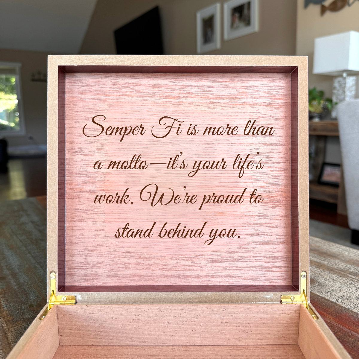Marine Keepsake Box