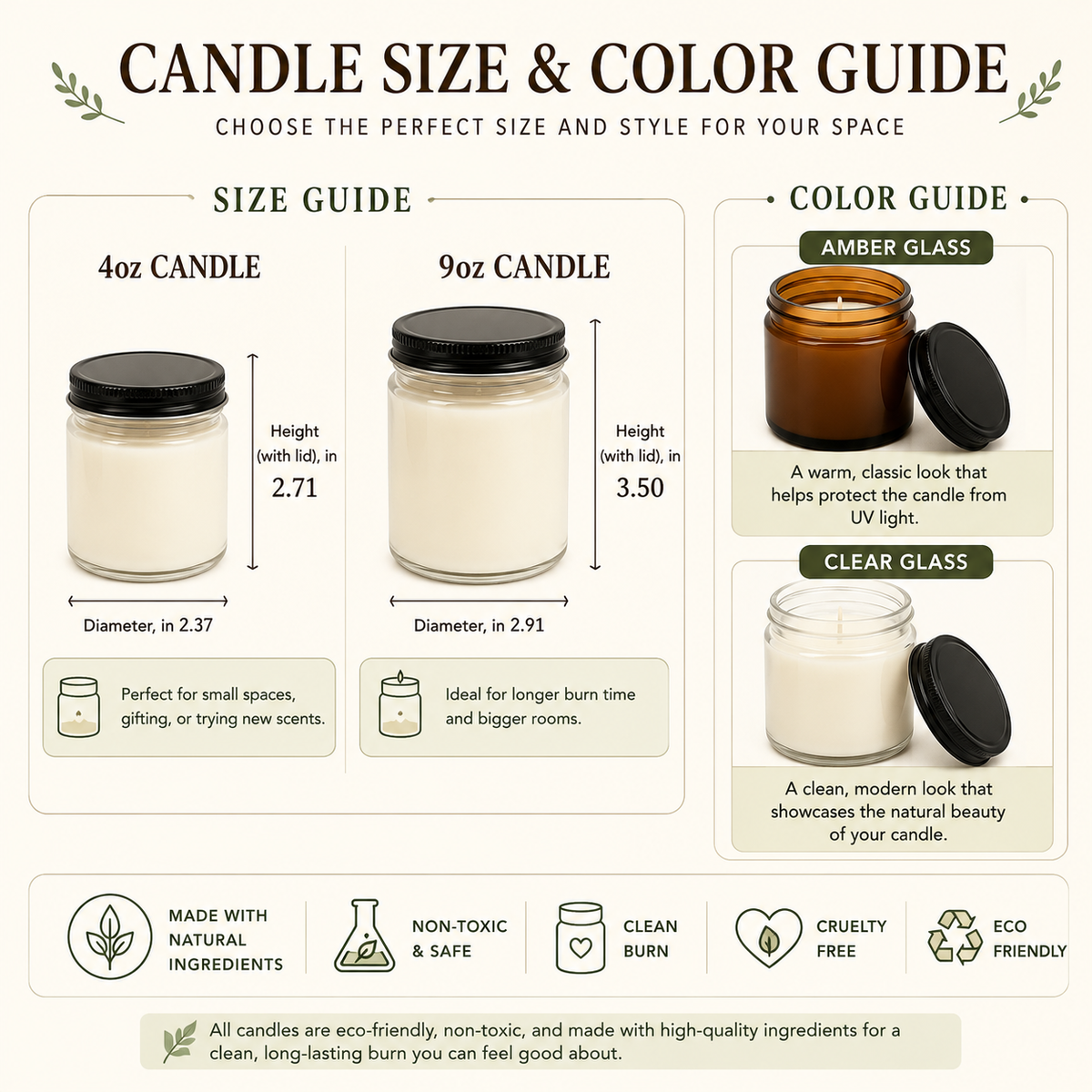 Custom Photo Scented Candle