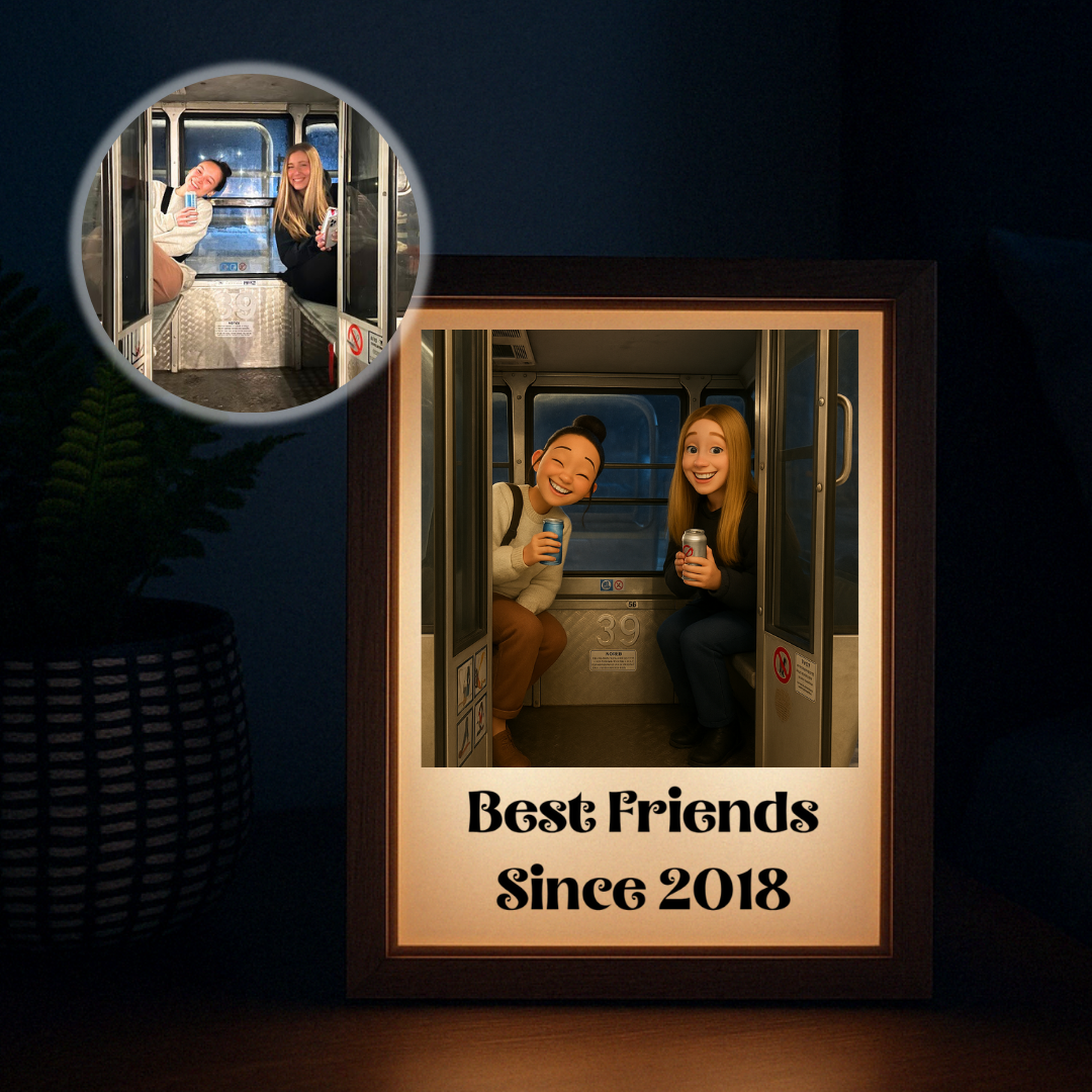 Animated Light-Up Picture Frame