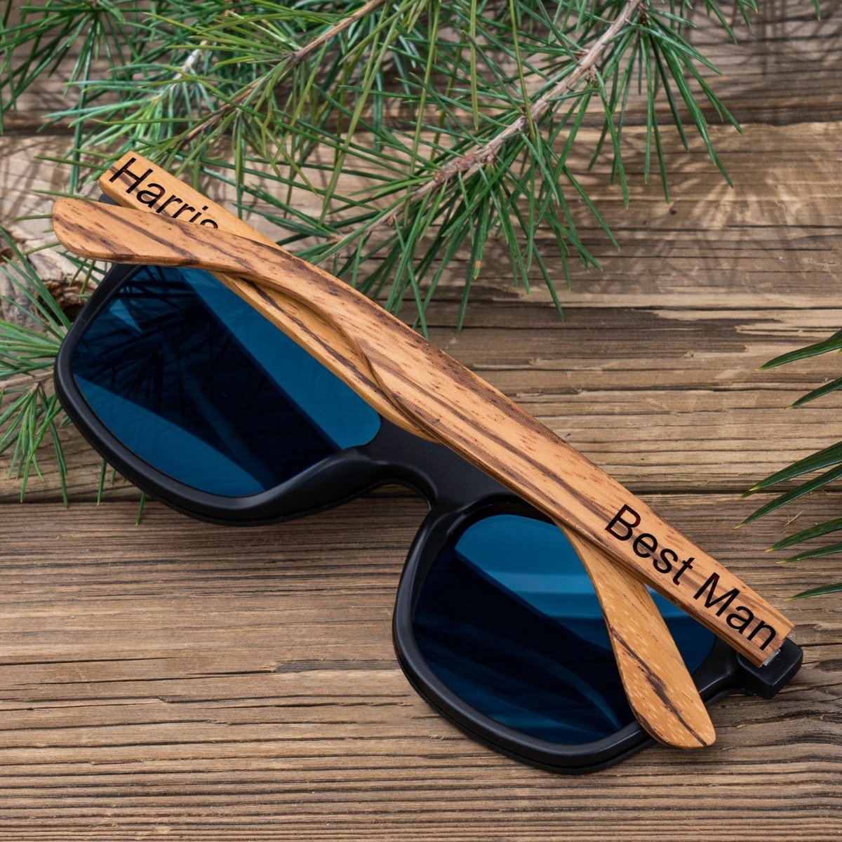 Unique Personalized UV Visors Customized Sunglasses Gifts for Men by Groovy Guy