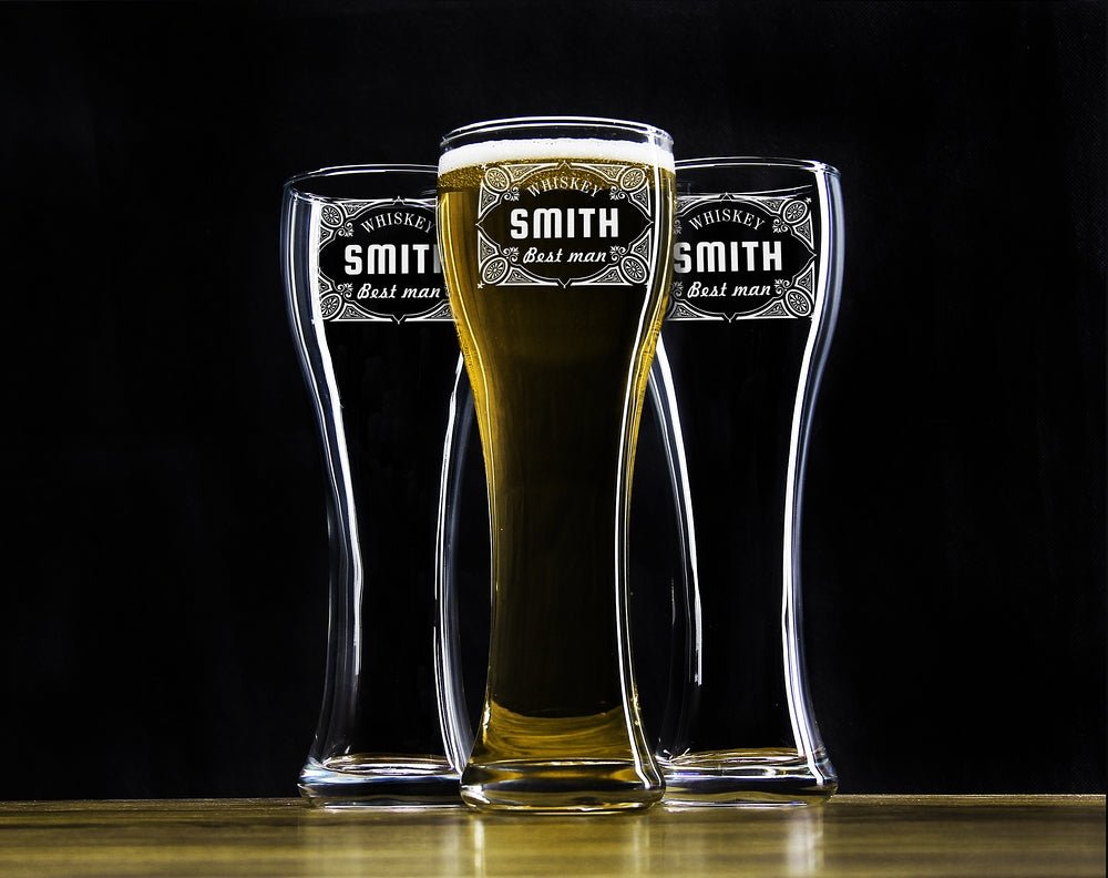 Unique Personalized Pilsner Pal Customized Bar Gifts for Men by Groovy Guy