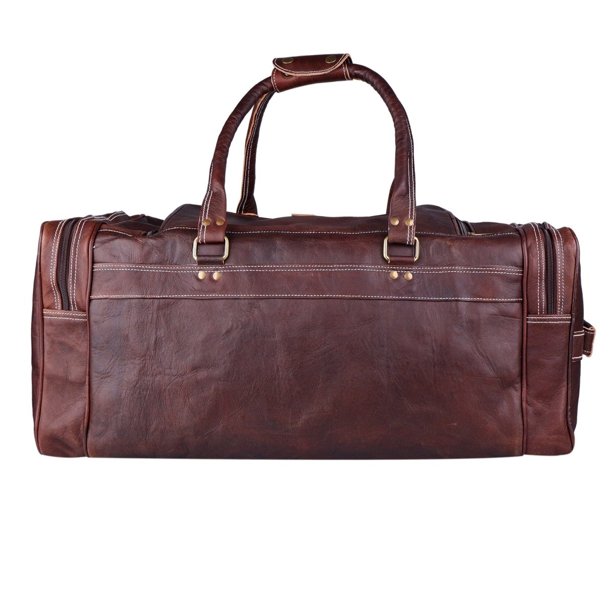 Unique Personalized Baxter Vintage Duffel Customized Duffel Bags Gifts for Men by Groovy Guy