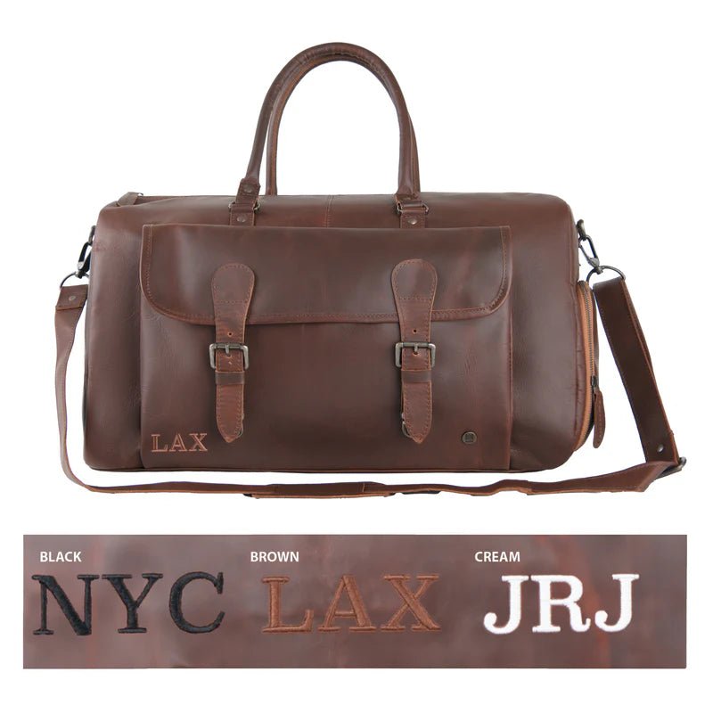 Unique Personalized The Overnighter Customized Man Bags Gifts for Men by Groovy Guy