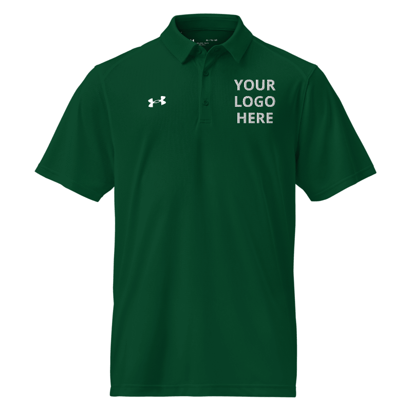 Unique Personalized Under Armour® Logo Polo Customized cor Gifts for Men by Groovy Guy