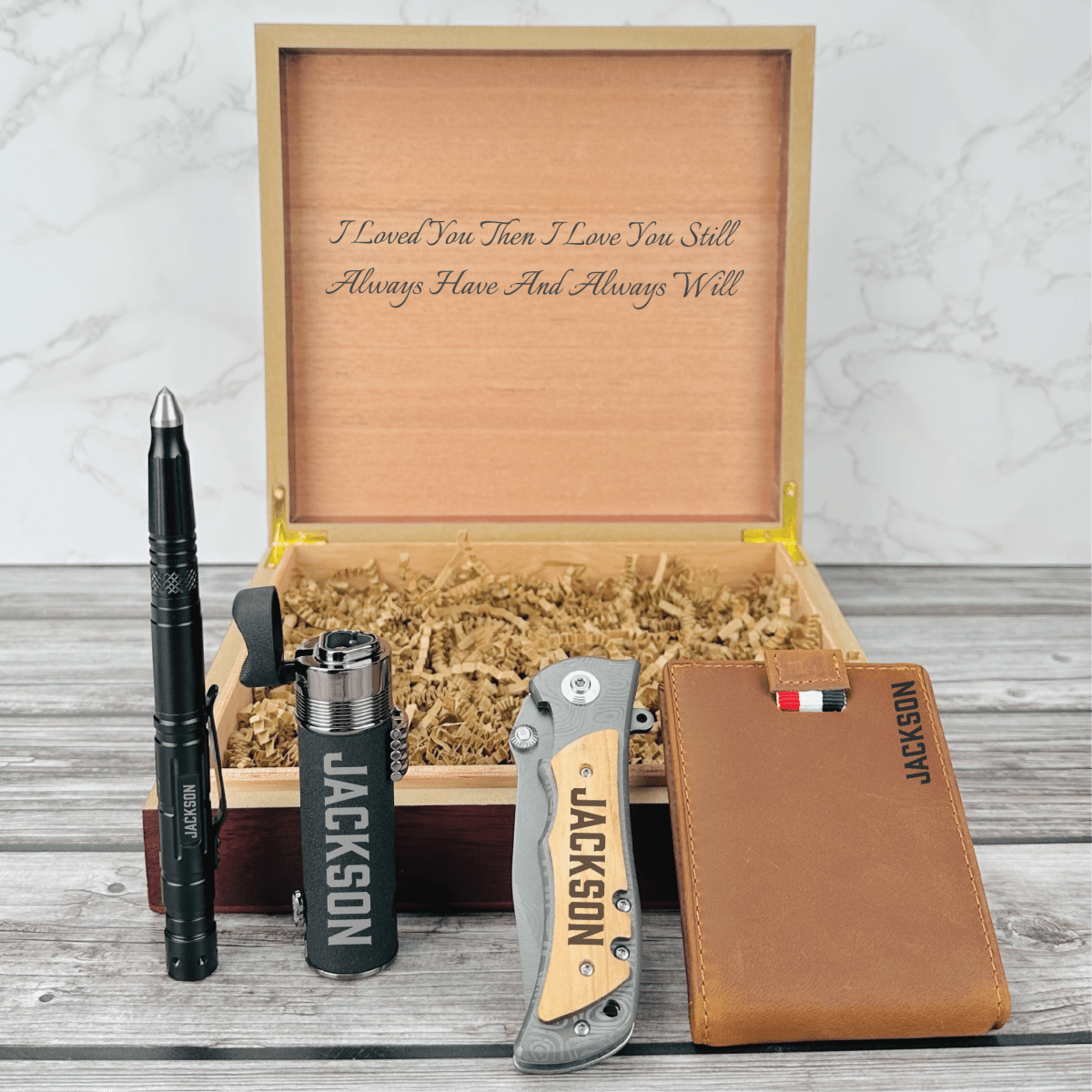 Unique Personalized Cheers to 40 Years Gift Set Customized Birthday Gifts for Men by Groovy Guy