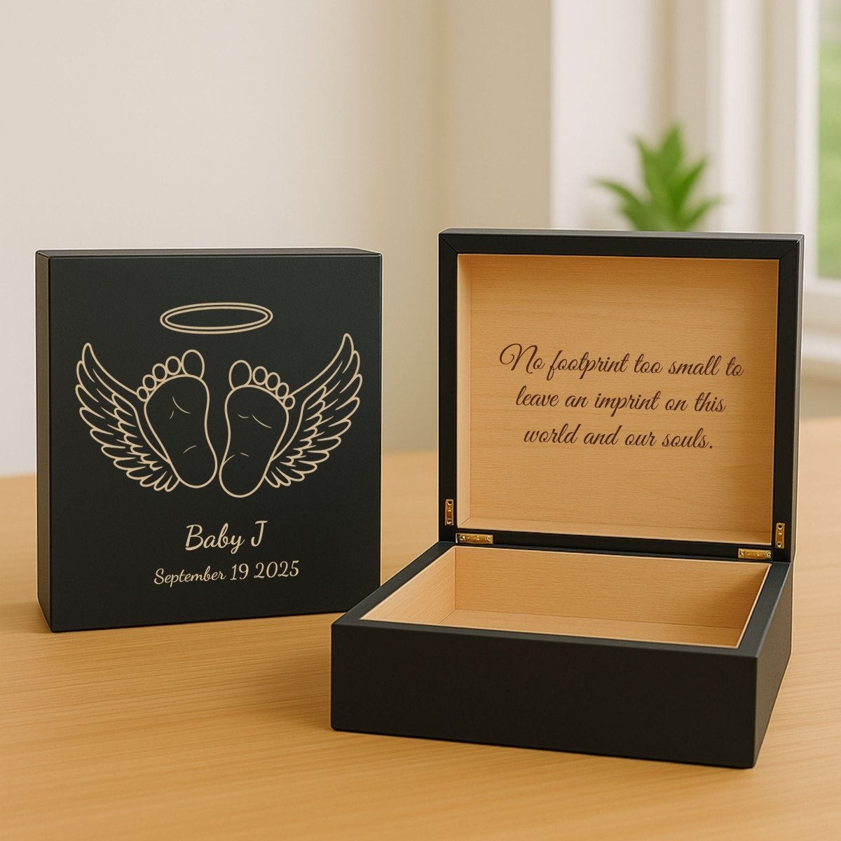 Baby Loss Baby Memory Keepsake Box Baby Vault Keepsake Box – Savor