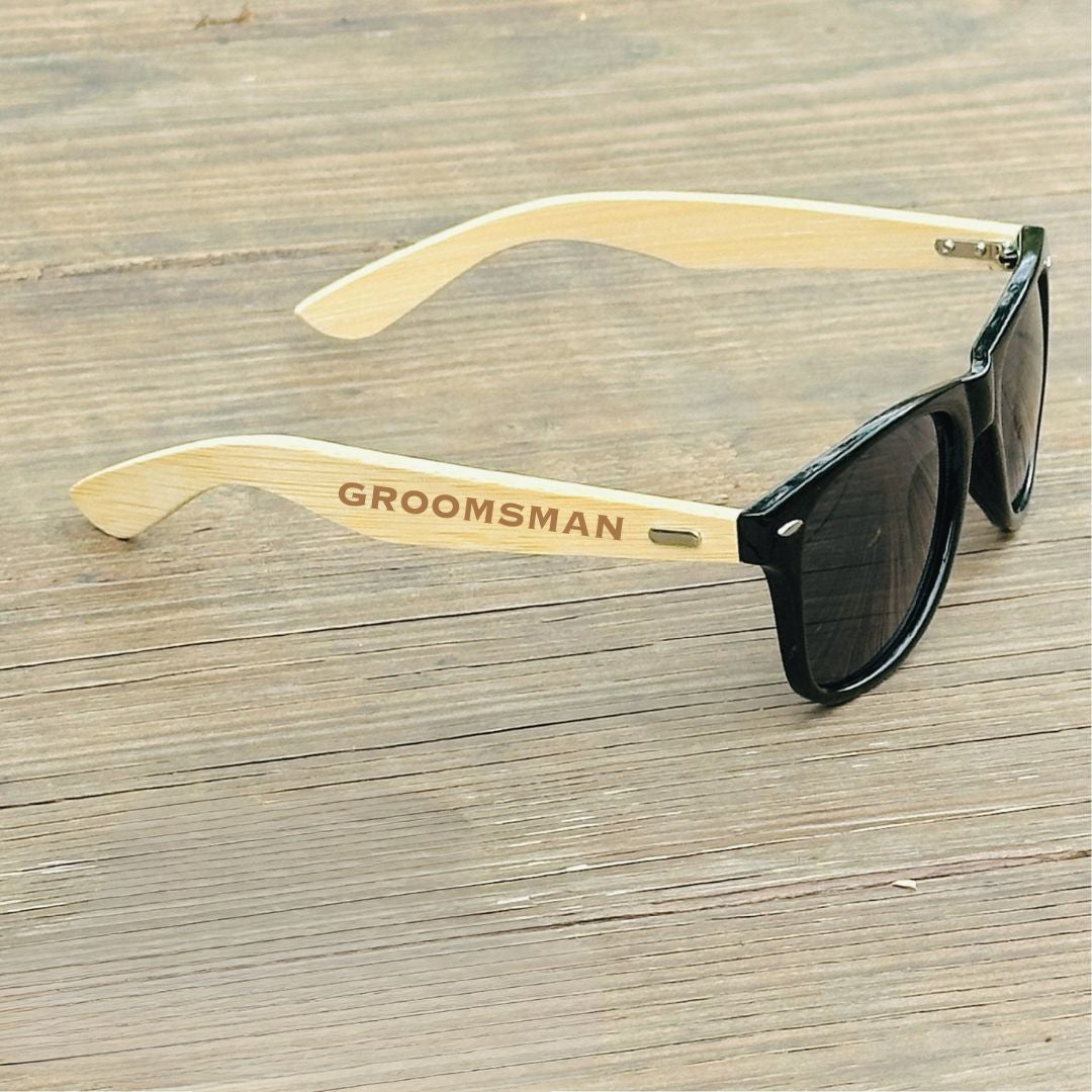 Custom Wedding Role Sunglasses