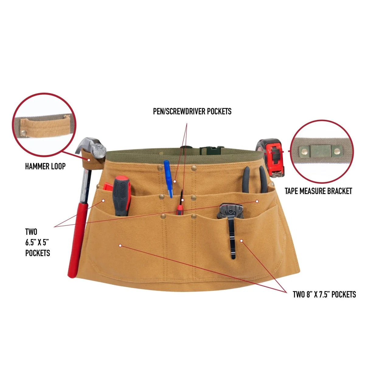 Handyman Dad Personalized Tool Belt