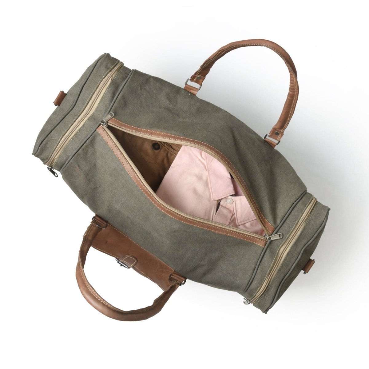 Unique Personalized Arnold Canvas Duffle Bag Customized Duffel Bags Gifts for Men by Groovy Guy