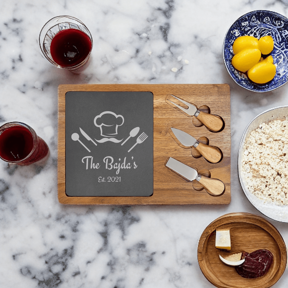 Unique Personalized Custom Family Charcuterie Board Customized cutting boards Gifts for Men by Groovy Guy