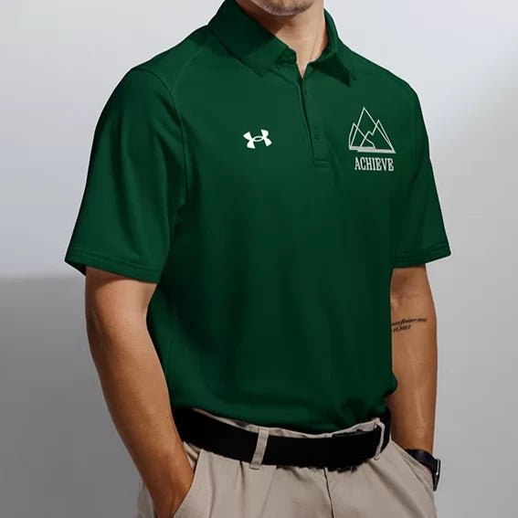 Unique Personalized Under Armour® Logo Polo Customized cor Gifts for Men by Groovy Guy
