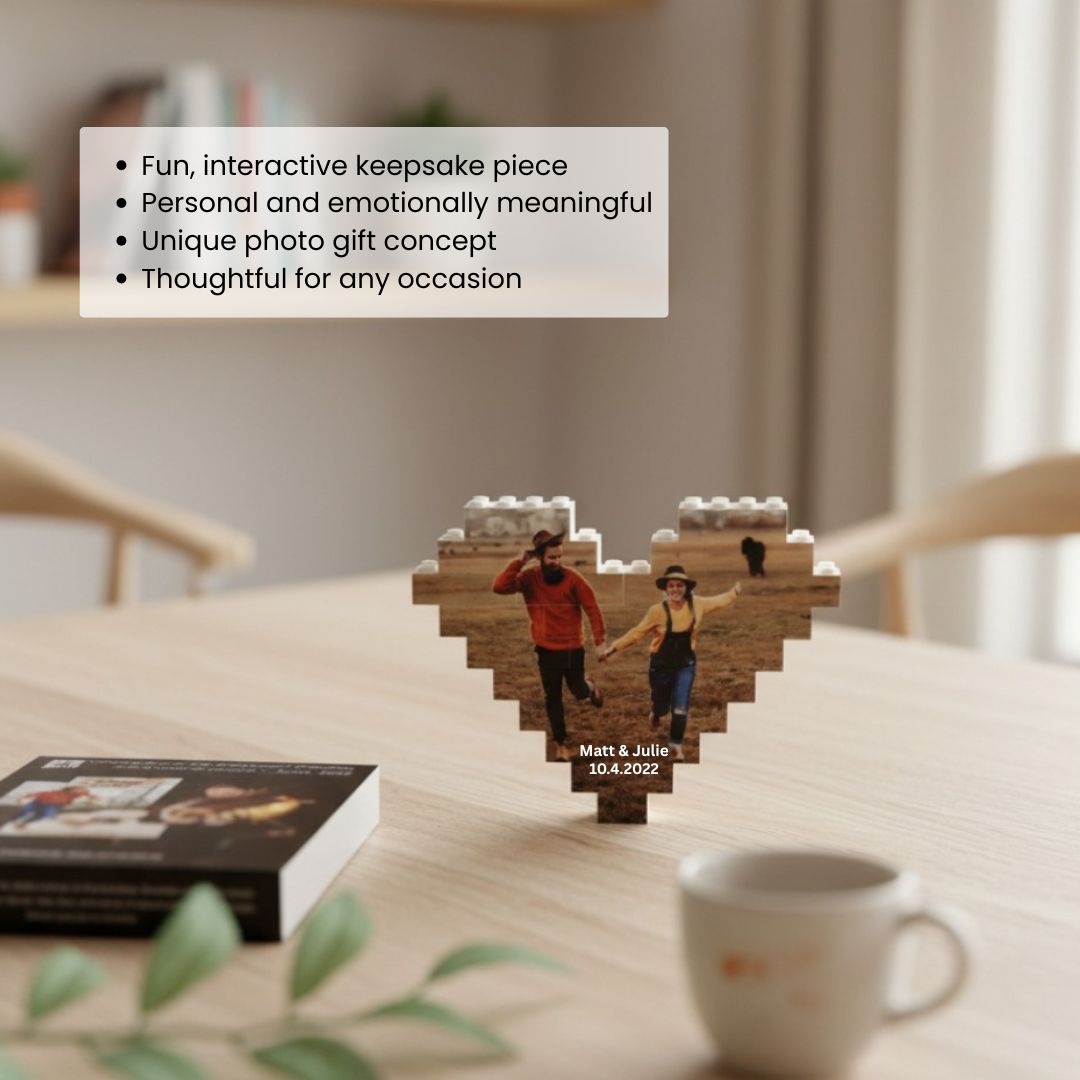 Personalized Built-In Love Photo Ornament