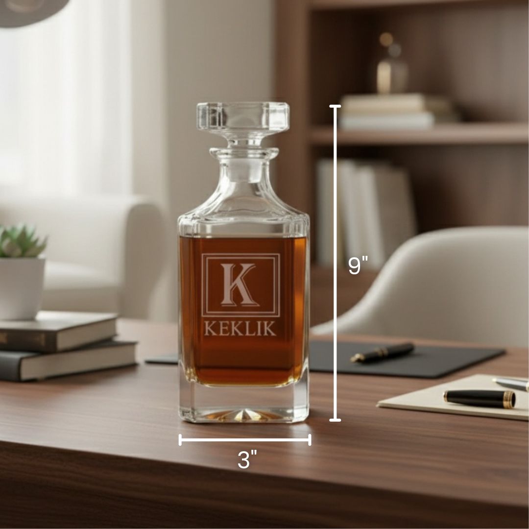 Sentimental Spirits Custom Decanter