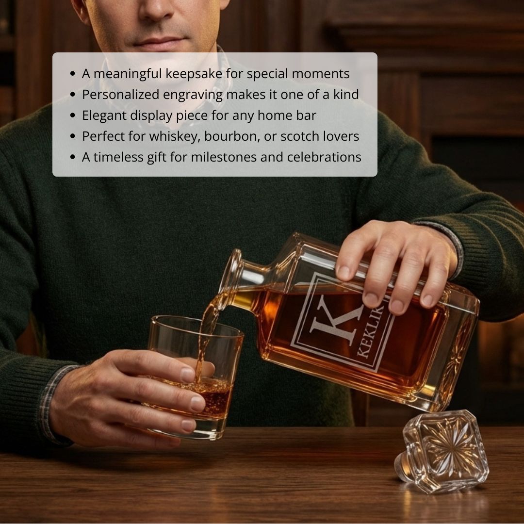 Sentimental Spirits Custom Decanter