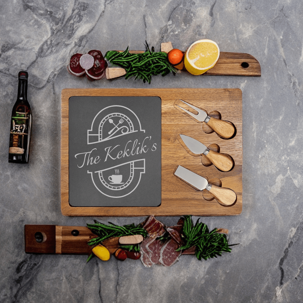 Unique Personalized Custom Family Charcuterie Board Customized cutting boards Gifts for Men by Groovy Guy