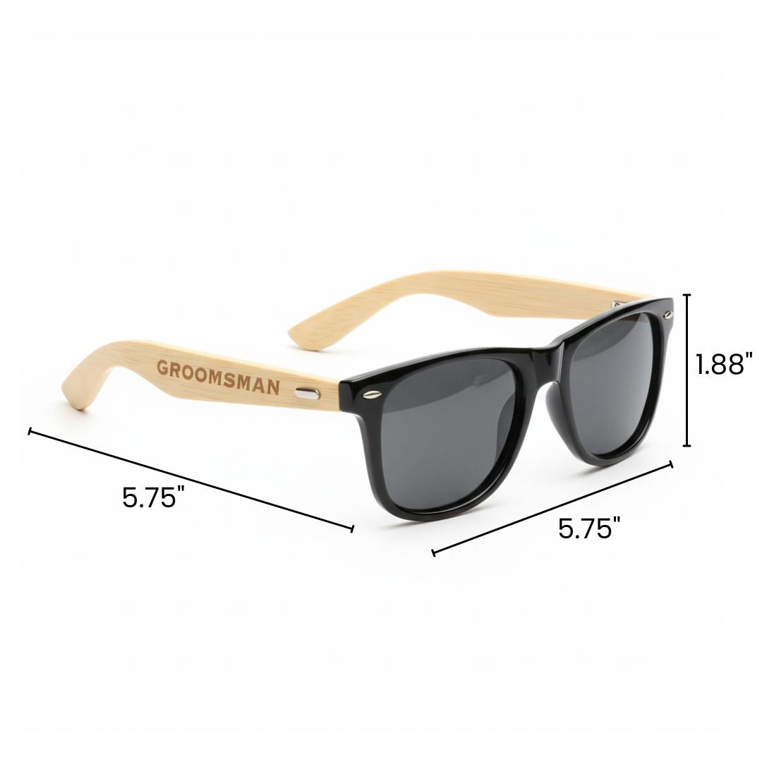 Custom Wedding Role Sunglasses