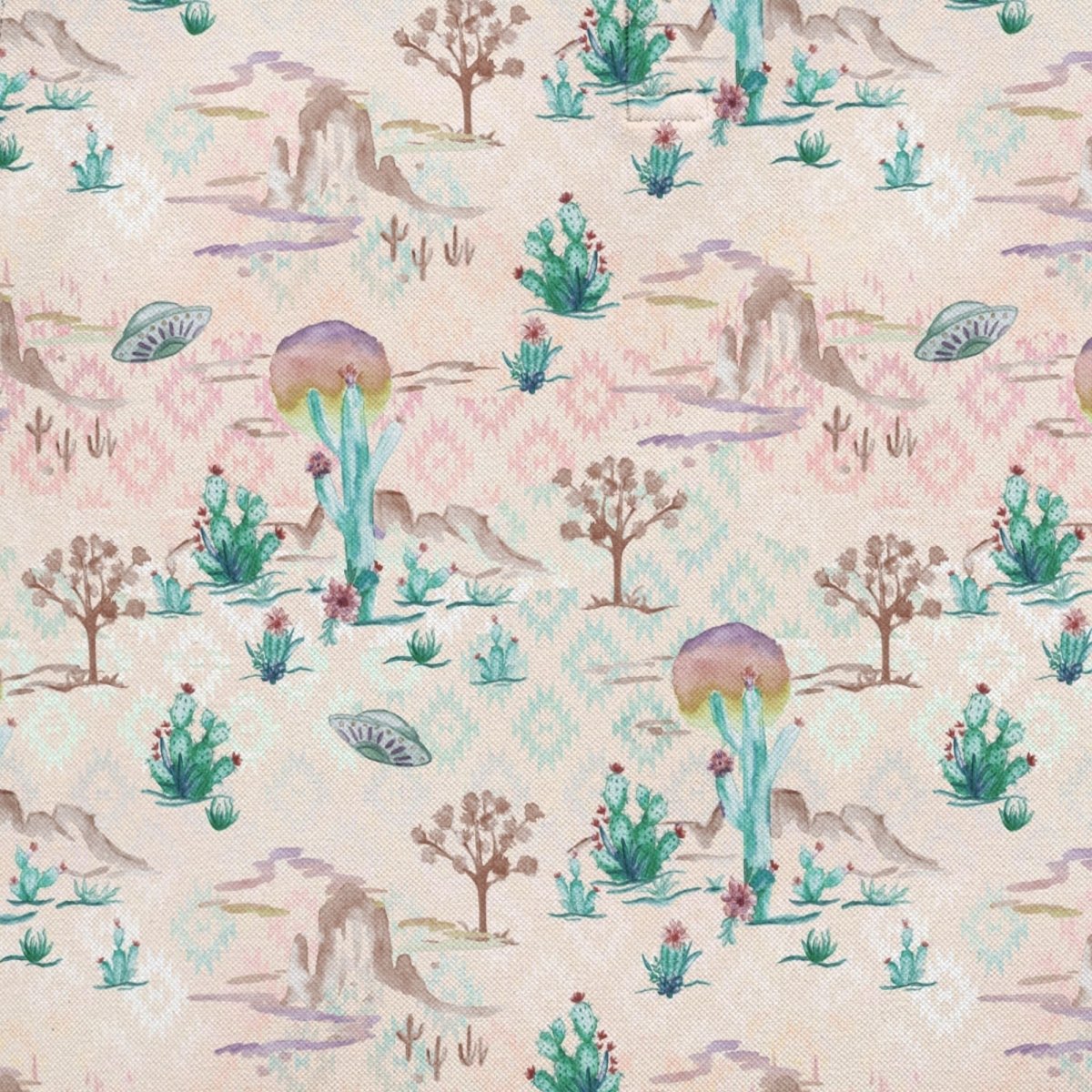 Unique Personalized Area 51 Front Nine | Watercolor/Desert Golf Polo for Men Customized Men's Golf Polo Gifts for Men by Groovy Guy