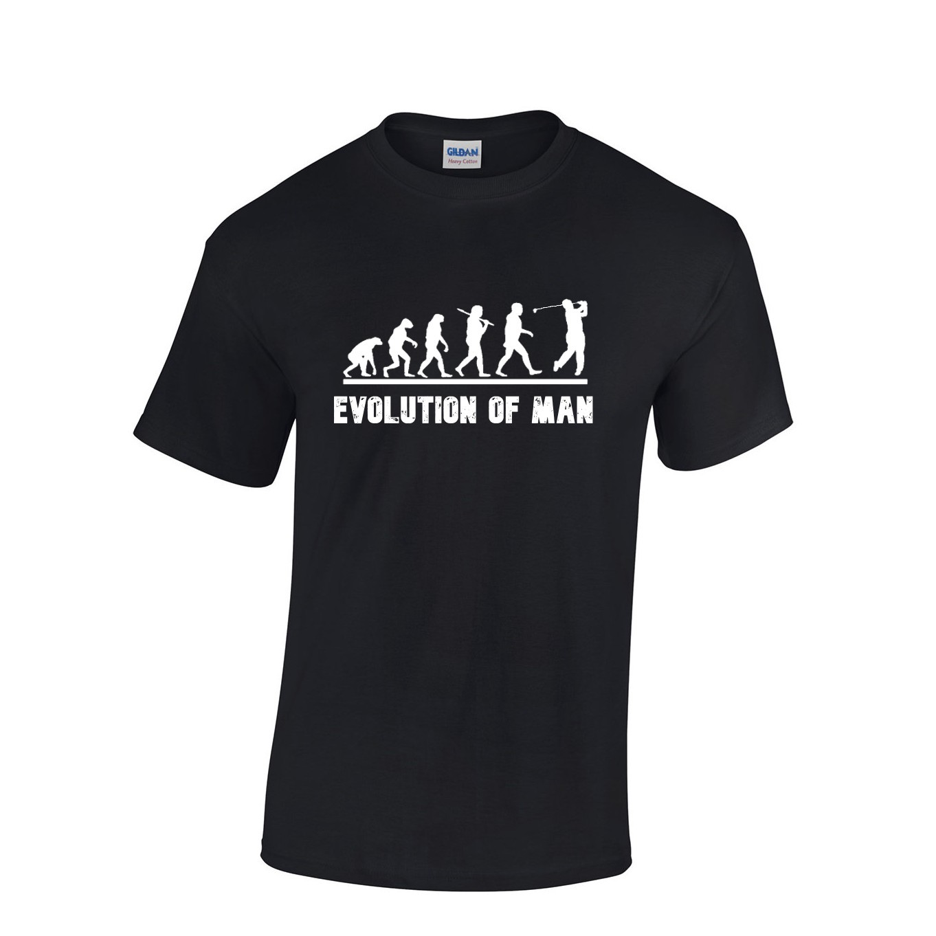 evolution of man shirt