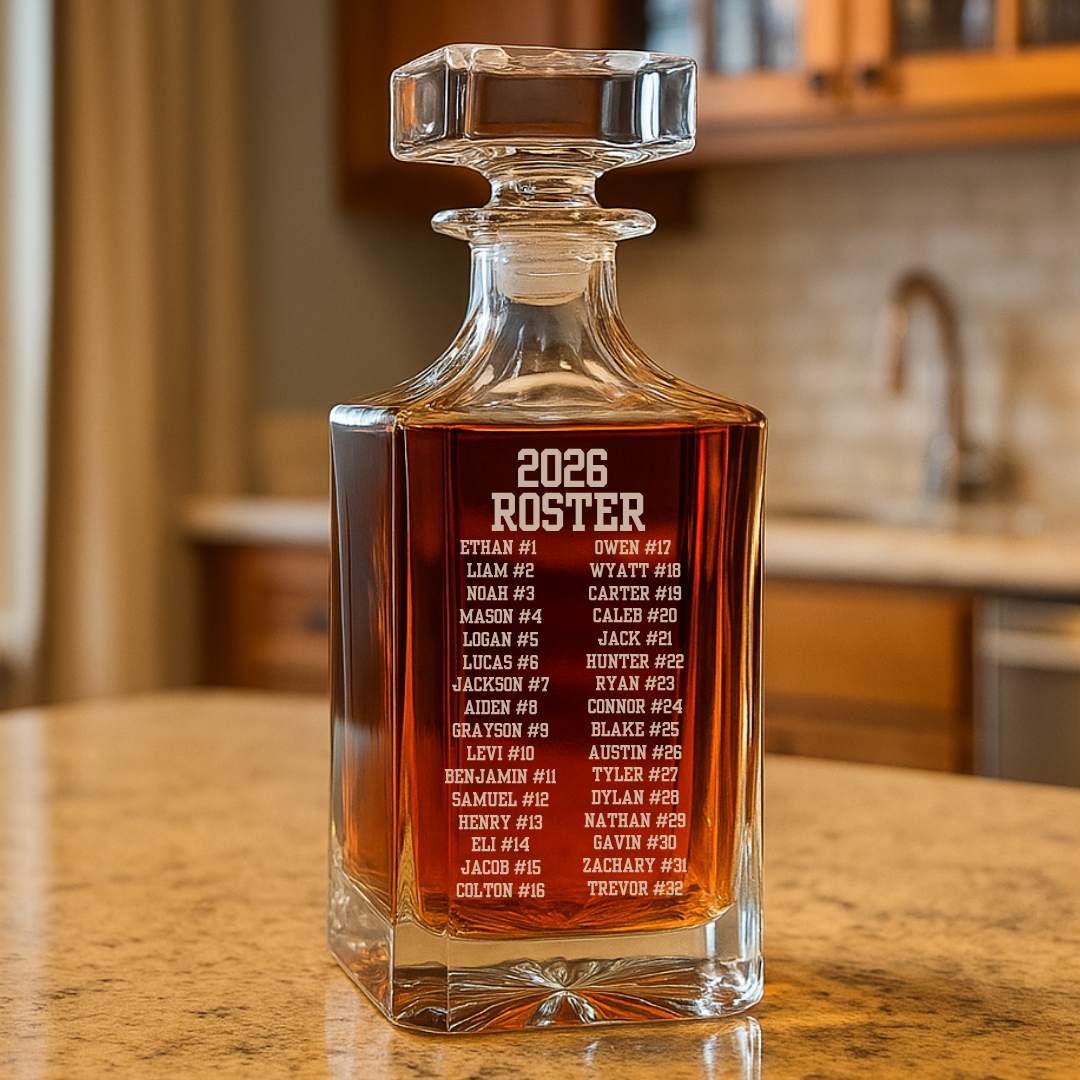 The Hall of Fame Coach Decanter Set