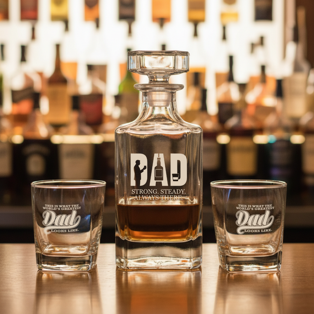 Dad’s Keepsake Decanter Set